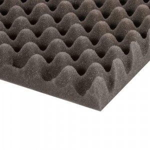 Adam Hall Hardware 019450 - Pianka falowana, szara, 50 mm