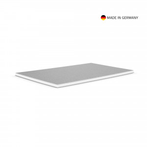 Adam Hall Hardware 0568SCGWG - Szary panel polipropylenowy Adam Hall SolidCore®, biały rdzeń, 6,6 mm, 2500 × 1250 mm