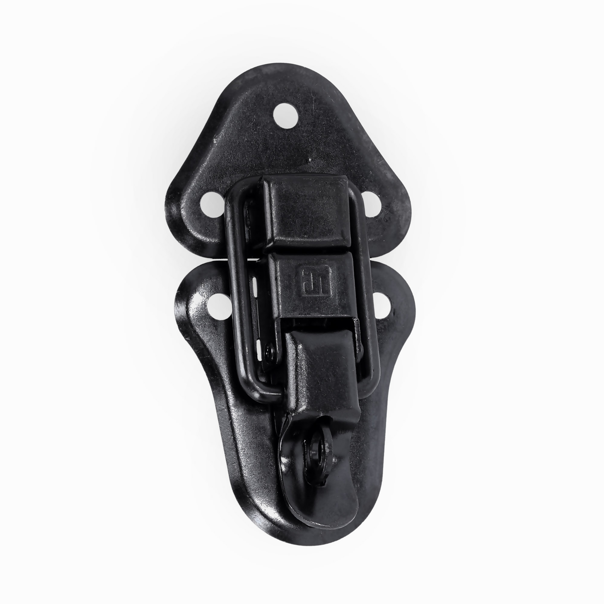 Adam Hall Hardware 1602 BLK - Zamek średni natynkowy KTL, czarny