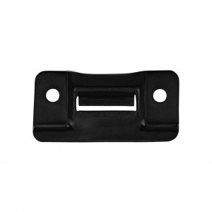 Adam Hall Hardware 1632 KEEP BLK - Płytka mocująca dla 17343 BLK, stalowa, galwanizowana na czarno