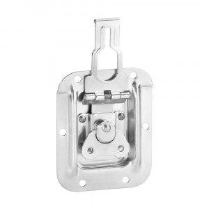 Adam Hall Hardware 17343 - Zamek motylkowy, mały, głębokość: 9 mm