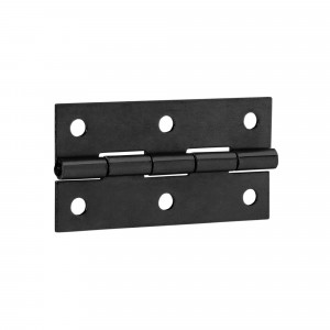 Adam Hall Hardware 2602 BLK - 70 mm Element zawiasu ocynkowany, czarny