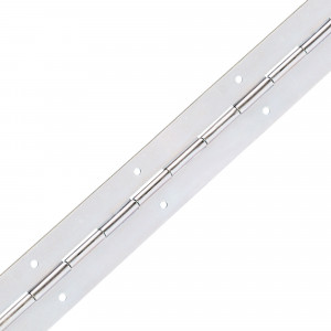 Adam Hall Hardware 26055 - Zawias fortepianowy ze stali ocynkowanej, wstępnie nawiercony, 635 mm