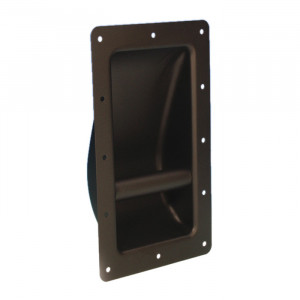 Adam Hall Hardware 34001 - Uchwyt, stalowy, czarny, powlekany proszkowo