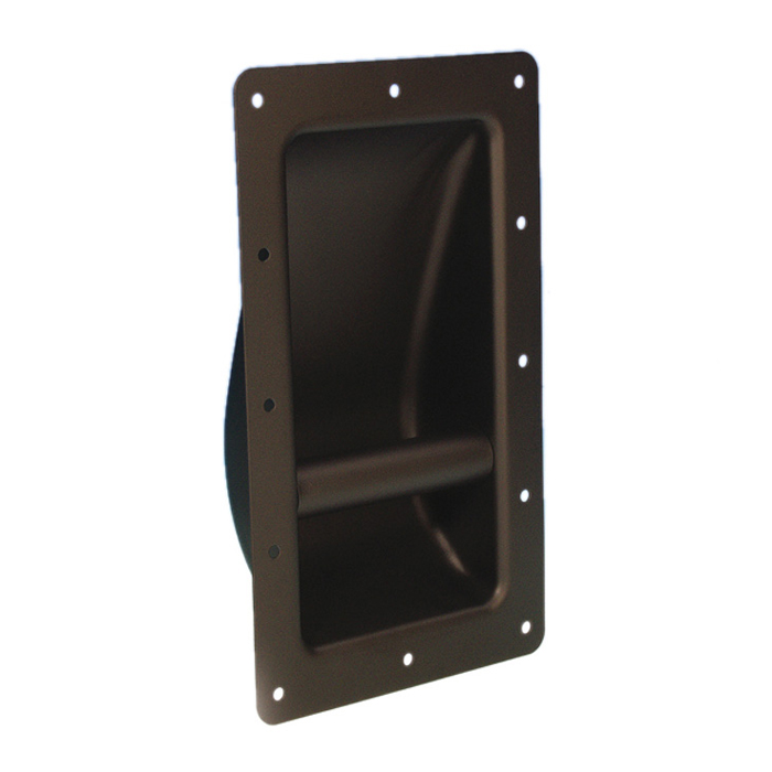 Adam Hall Hardware 34001 - Uchwyt, stalowy, czarny, powlekany proszkowo