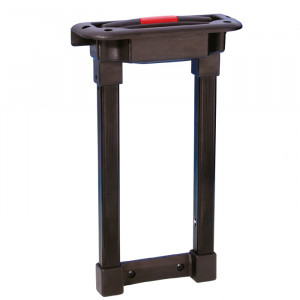 Adam Hall Hardware 34731 - Zewnętrzny, dwustopniowy, wysuwany uchwyt o długości 395 – 870 mm