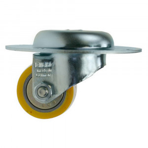 Adam Hall Hardware 37041 - Kółko zwrotne w obudowie z oponą w wersji ciężkiej