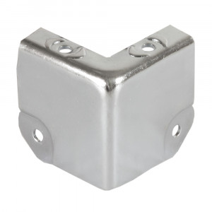 Adam Hall Hardware 4145 - Narożnik, dwuramienny, zagięty, do profilu pokrywy nr 6145