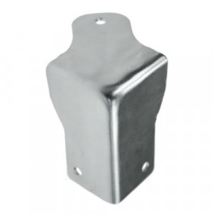 Adam Hall Hardware 4160 - Narożnik, duży, zintegrowany z profilem L 66 mm