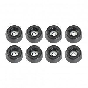 Adam Hall Hardware 4903 M8 AH - Komplet ośmiu nóżek gumowych, 20 x 9 mm, w woreczku