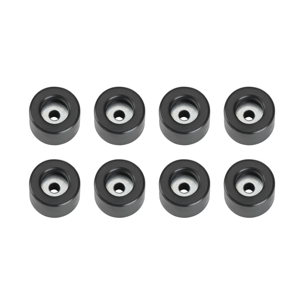 Adam Hall Hardware 4904 M8 AH - Komplet ośmiu nóżek gumowych, 25 x 15 mm, w woreczku