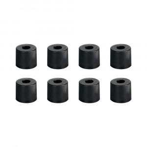 Adam Hall Hardware 4913 M8 AH - Komplet ośmiu nóżek gumowych, 38 x 33 mm, w woreczku