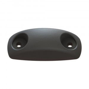 Adam Hall Hardware 4946 - Nóżka plastikowa, 73 x 28 x 29 mm