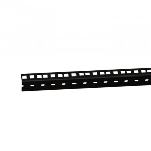 Adam Hall 19" Parts RACK RAIL 45 BLACK - Szyna rack, czarna, 45U, wersja ciężka