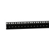 Adam Hall 19" Parts RACK RAIL 45 BLACK DOUBLE II - Szyna rack, podwójna, czarna, 45U