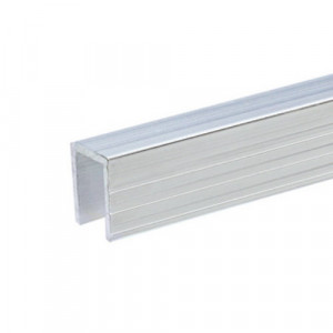 Adam Hall Hardware 6240 - Profil aluminiowy do ścianek działowych 9,5 mm