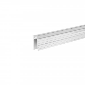 Adam Hall Hardware 6304 - Aluminiowy, hybrydowy profil zamykający do materiału o grubości 9,5 mm