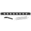 Adam Hall 19" Parts RACK PAN 01 D8 ANGLED - null