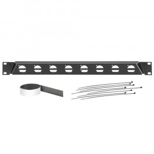 Adam Hall 19" Parts RACK PAN 01 D8 ANGLED - null