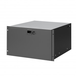 Adam Hall 19" Parts RACK DRAWER 06 C-LOCK - null