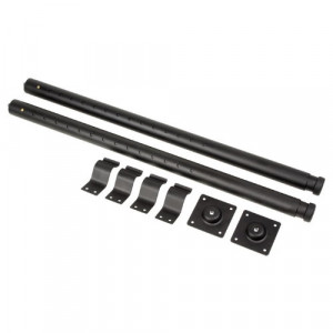 Adam Hall Hardware 87991 - Zestaw nóg stolika teleskopowego do stolika do stolika, wysuwany na 73 - 118 cm